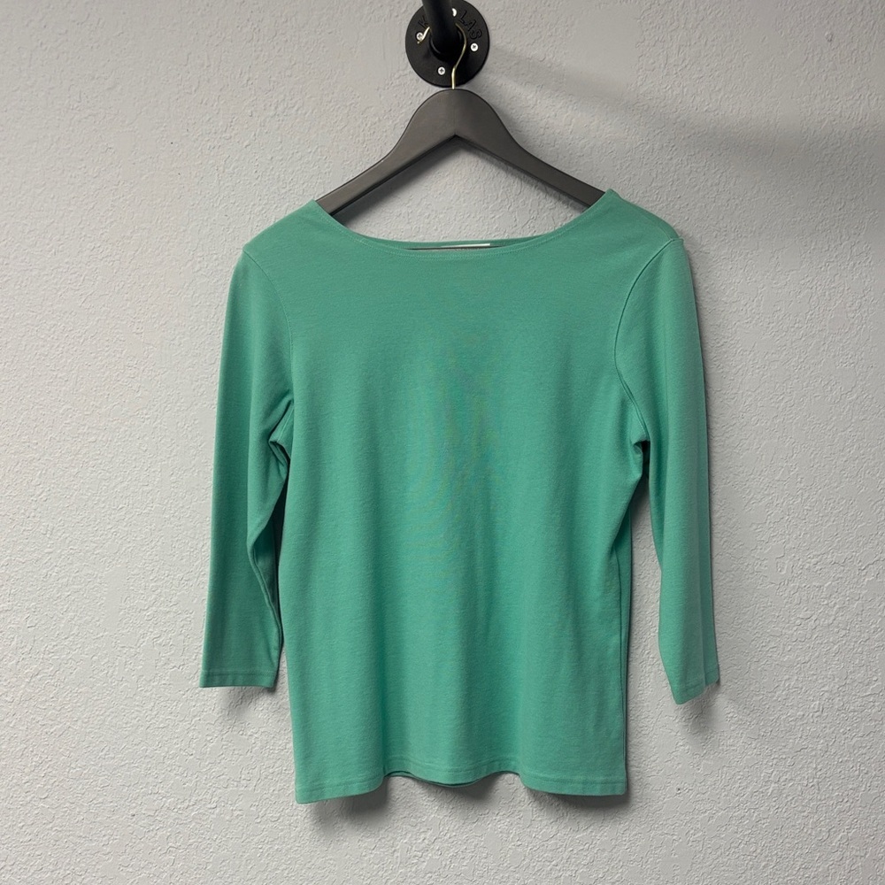 Talbot’s W’s Sz M 3/4 length Slv in Mint Green. Exclnt Cndtn. 15%offw2+bndle!